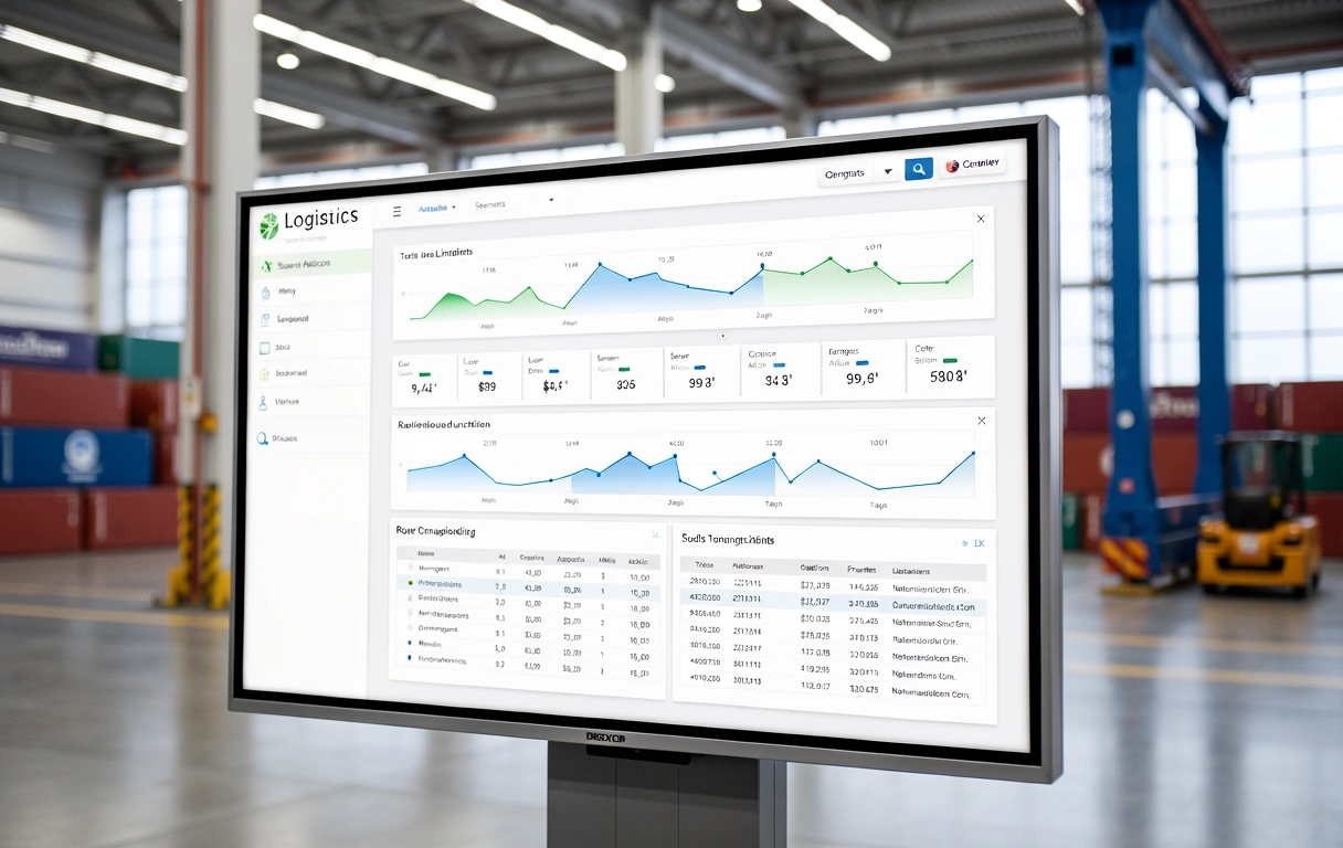 Logistics data monitoring