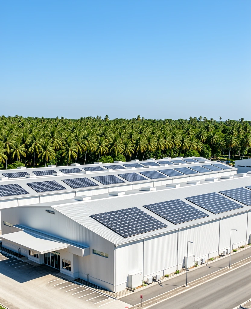 Modern industrial facility in ASEAN