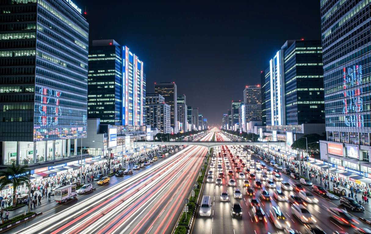 Urban market growth Jakarta